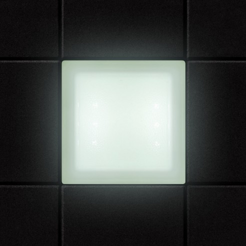 Светодиодная брусчатка Люмбрус LED City 100x100 мм белая IP68