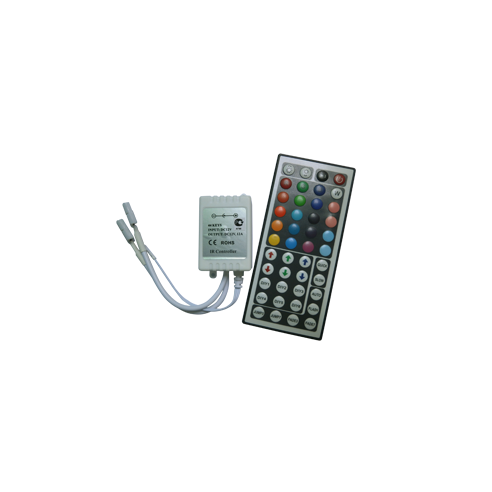 Контроллер RGB 12V 144 Вт / 24V 288 Вт с большим инфракрасным пультом ДУ