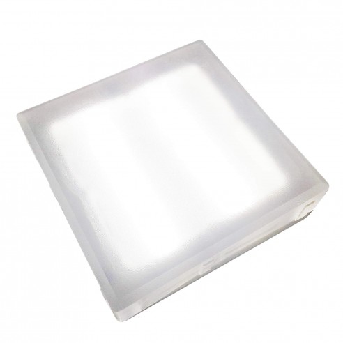 Светодиодная брусчатка Люмбрус LED Brick 200x200 мм белая IP68