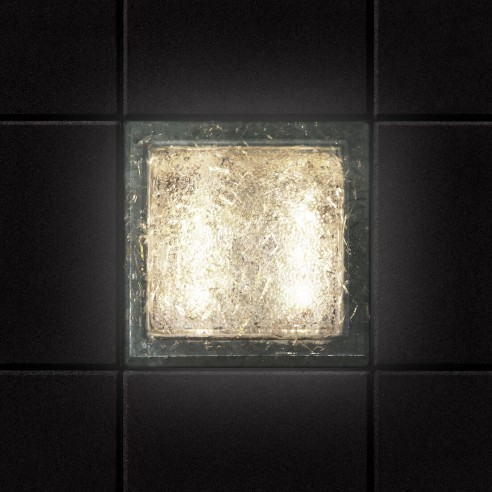 Светодиодная брусчатка Люмбрус LED Crystal 100x100 мм белая IP69K