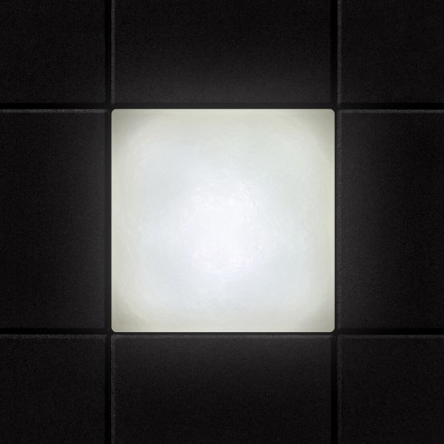 Светодиодная брусчатка Люмбрус LED Stone 100x100 мм белая IP68